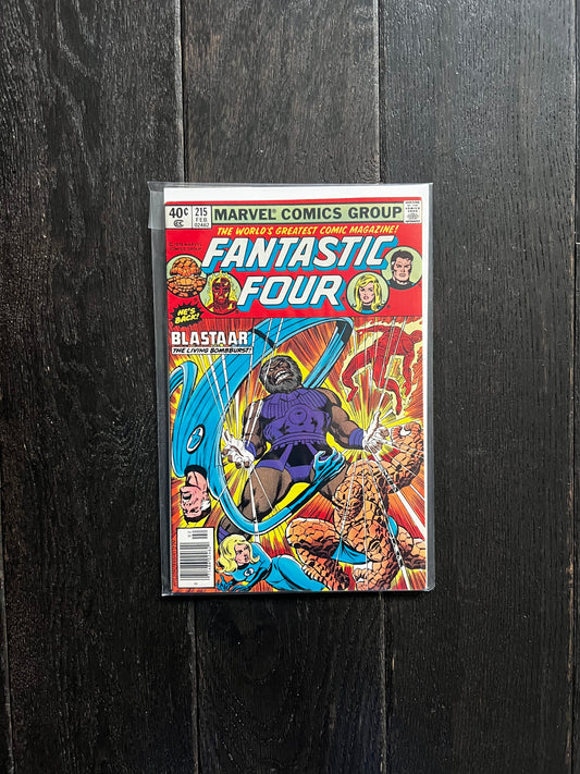 Fantastic Four #215 (1980) Marvel Comic GD