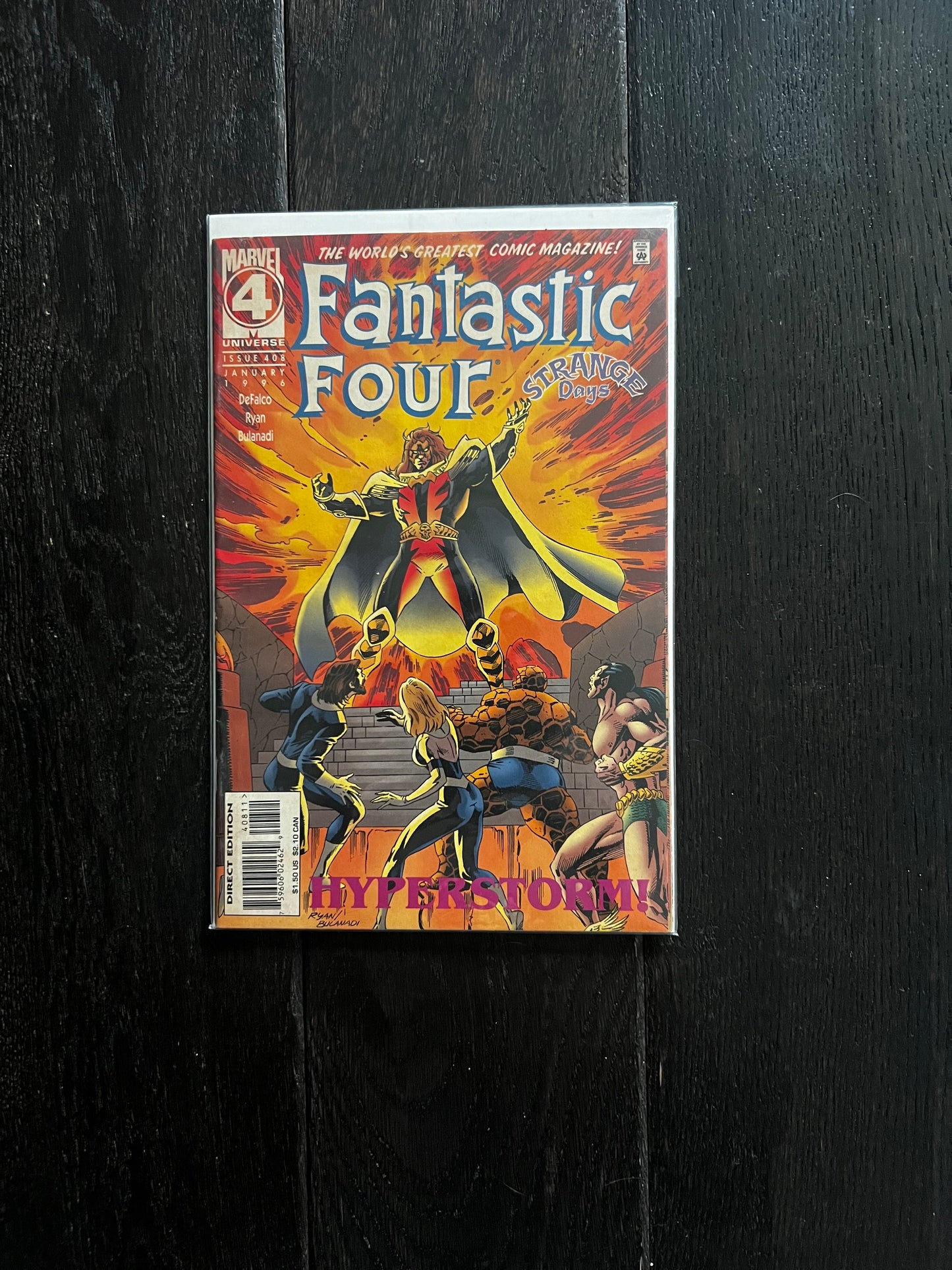 Marvel Comics Fantastic Four Strange Days #4 (1996) VG