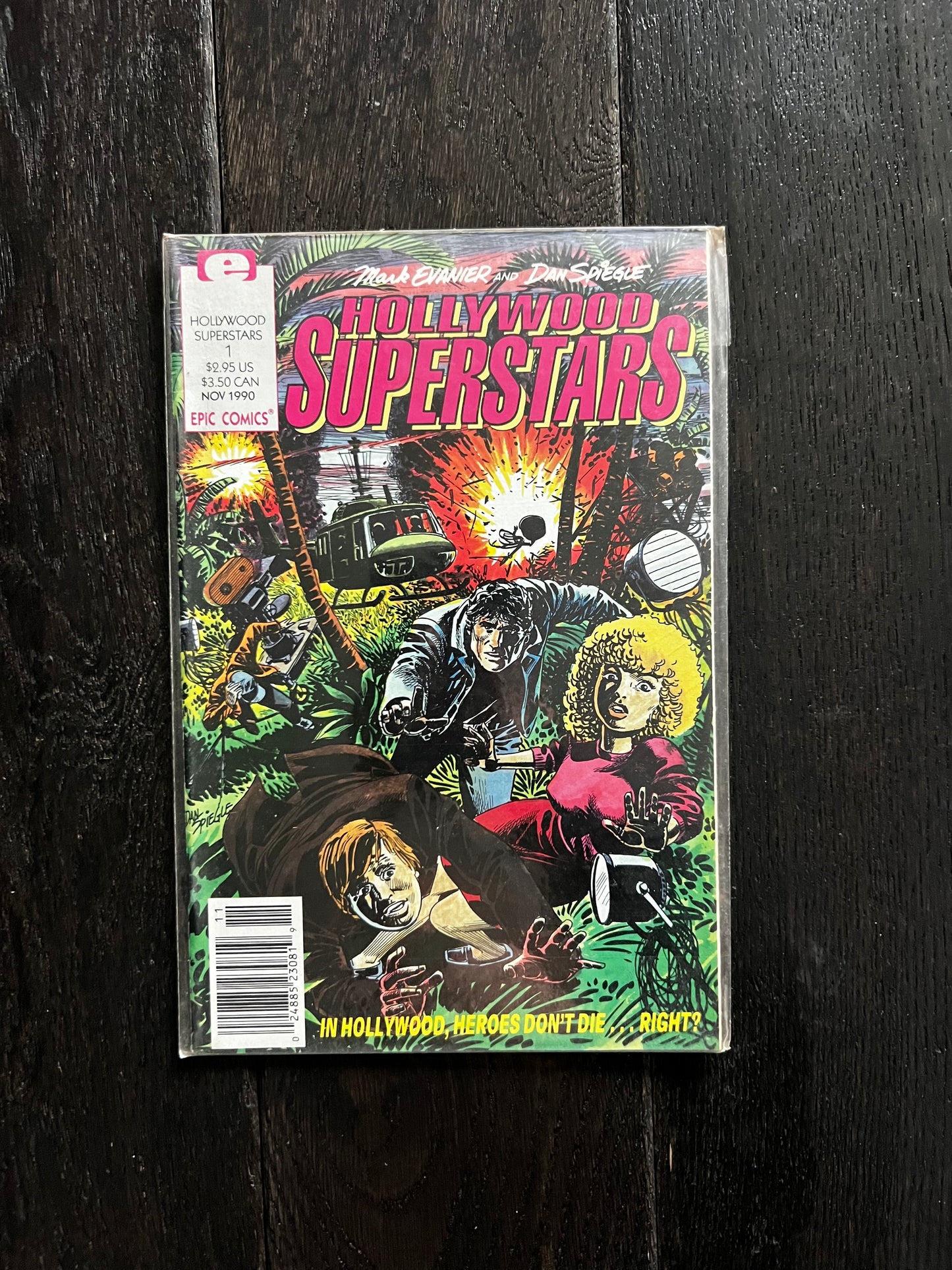 Hollywood Superstars #1 (1990) Epic Comics VG/NM