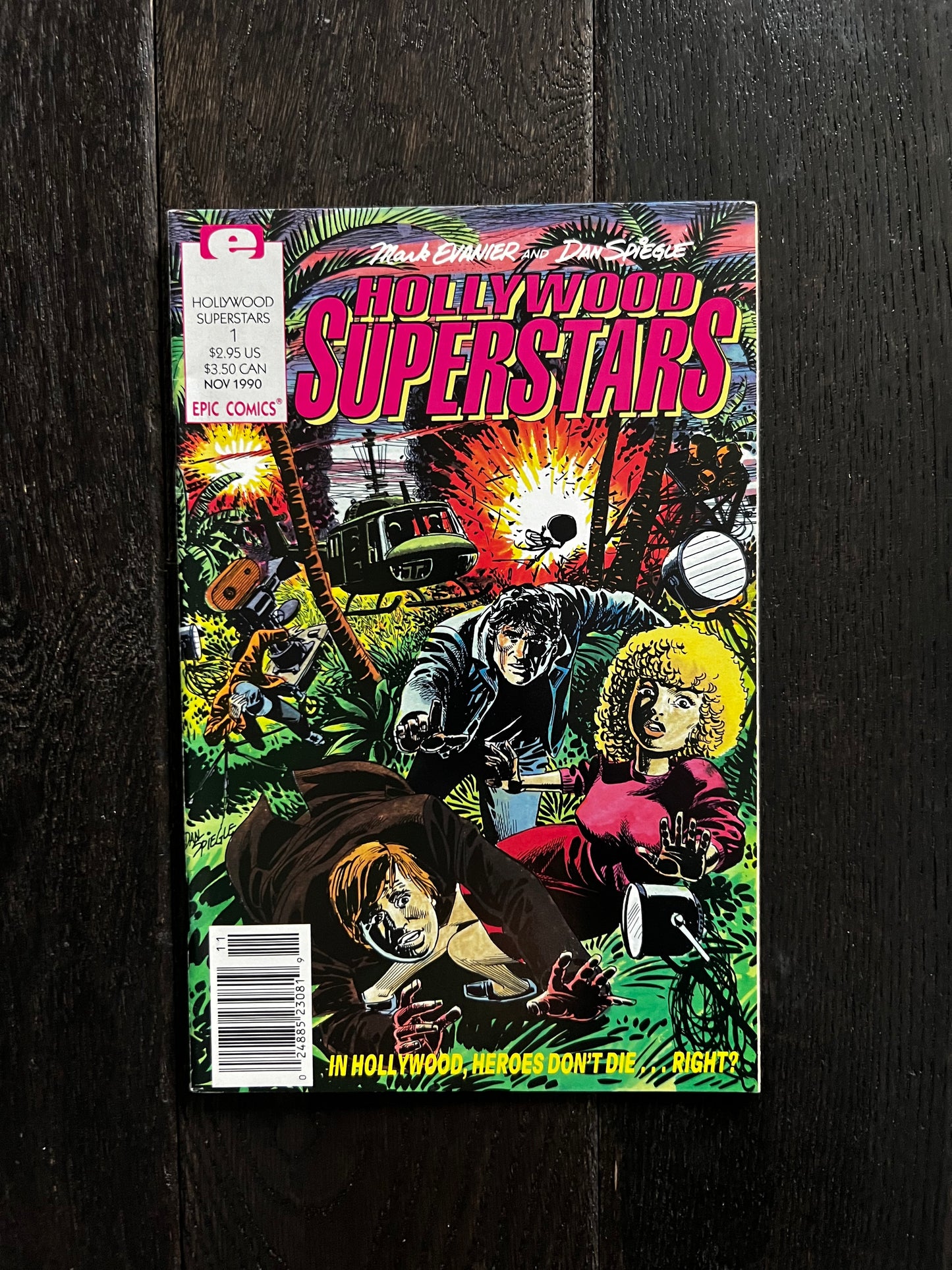 Hollywood Superstars #1 (1990) Epic Comics VG/NM