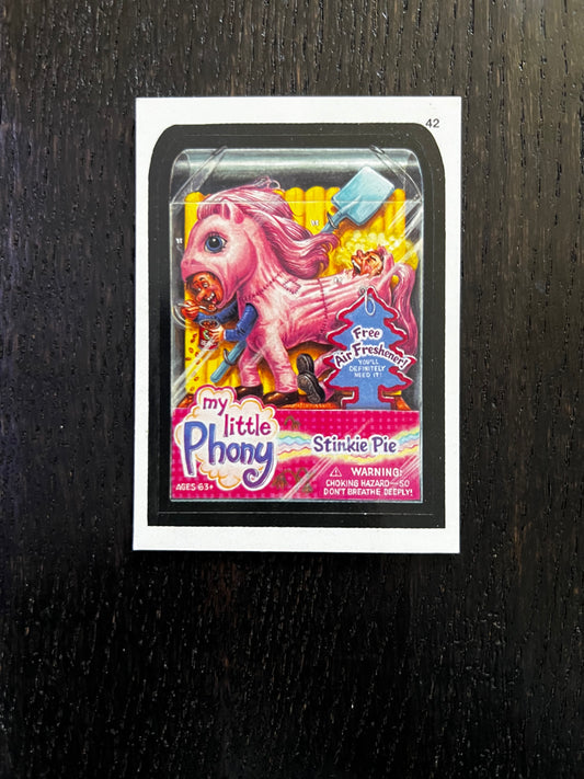 Topps Wacky Packages My Little Phony #42 (2004) VG