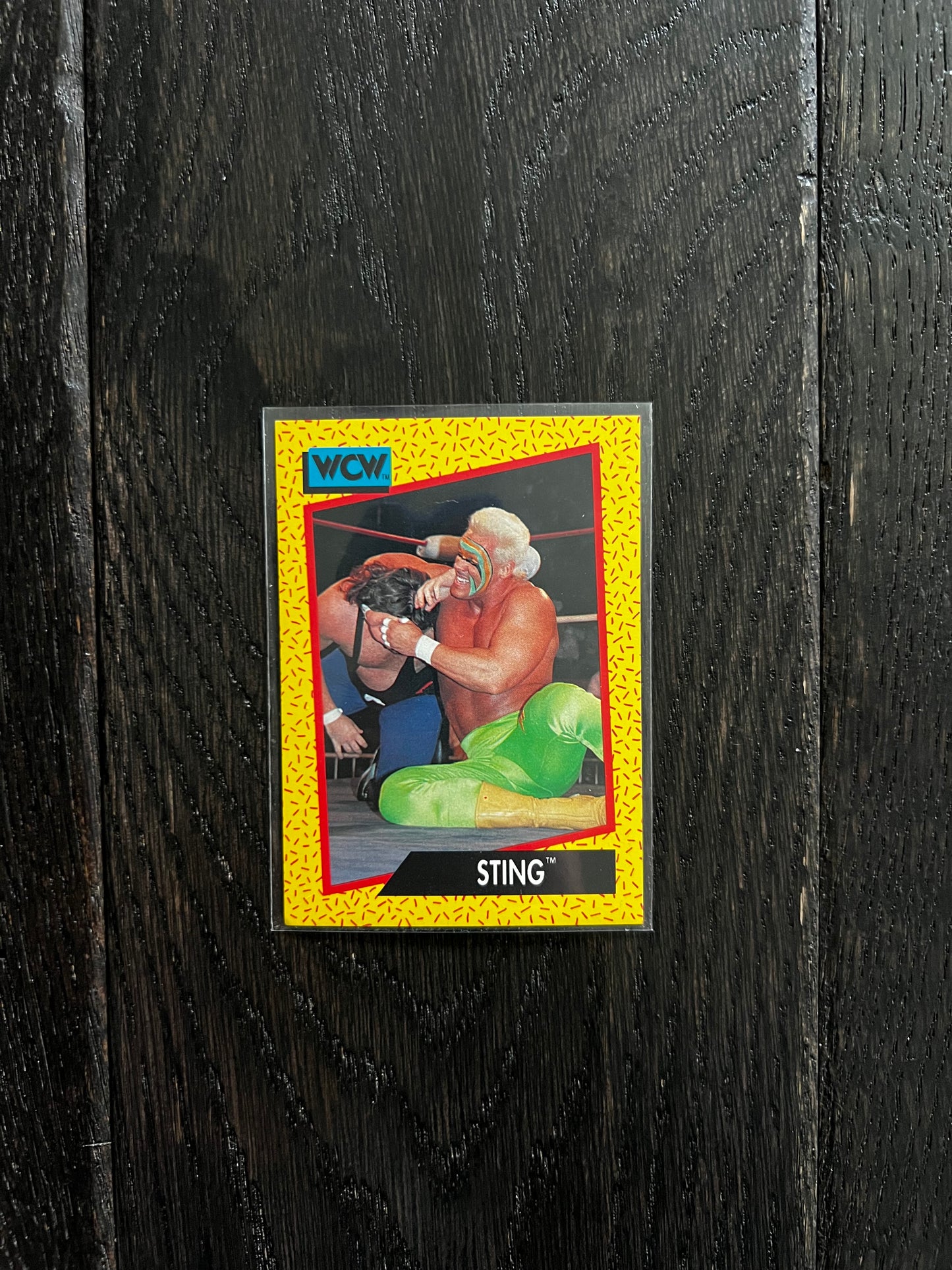 Sting #8 (1991) WCW Impel Wrestling Card NM